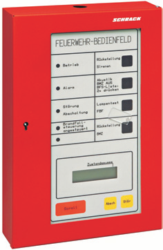 B5-EPI-FPA fire brigade control panel, Austria